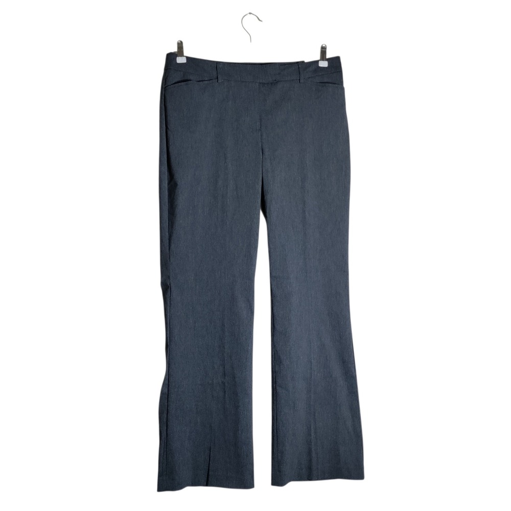 Fashion Bug Secret Gray Bootcut Dress Pants Womens 12 Tummy Control Office